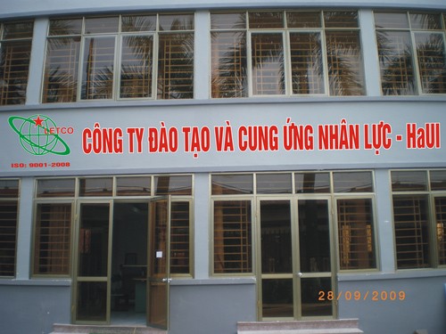 Công ty Đào tạo và cung ứng nhân lực HaUI